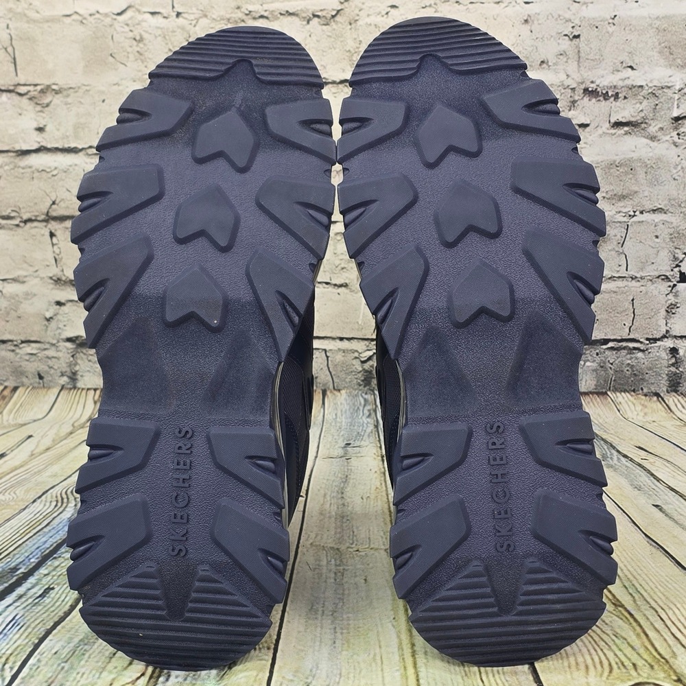 Skechers Street Uno Chaos Sneakers Mens 15 Navy Blue Memory Foam Chunky 183290 - Picture 8 of 9